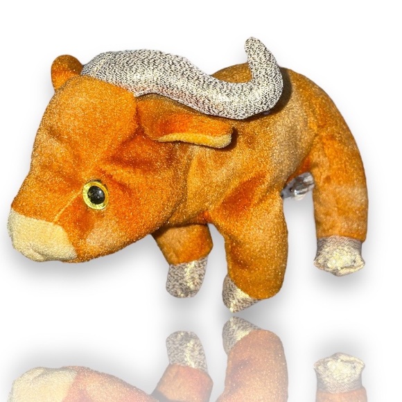 Ty Beanie Baby Chinese Zodiac Series Year 2000 of the Ox plush stuff animal - Picture 2 of 12